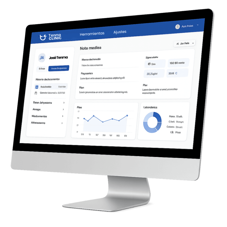 Tenmaclinic-Software clinico